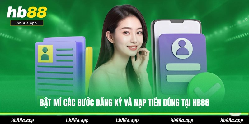 Chia sẻ cách đăng ký và nạp tiền tại HB88