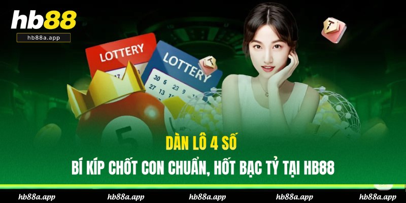 Dàn lô 4 số