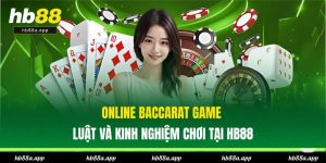 Online Baccarat game