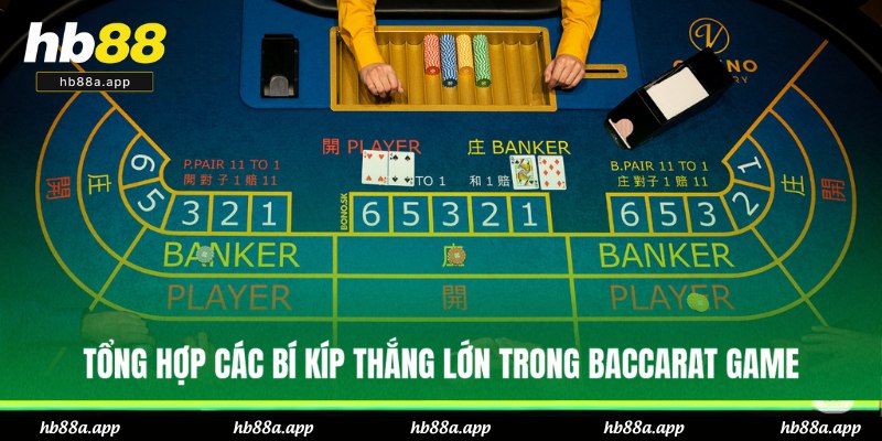 Cẩm nang chơi Baccarat online để thắng lớn